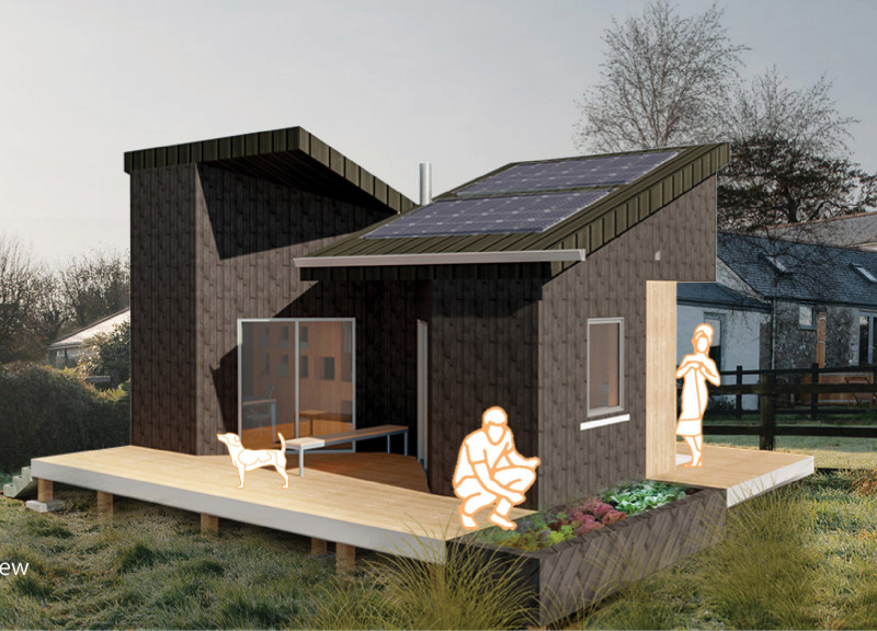 Hempcrete Solutions in Hourglass-Shaped Community Living