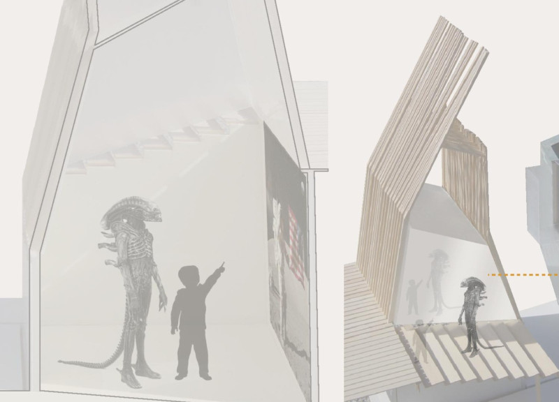 Reflective Shelters with Two-Way Glass for Interstellar Interaction