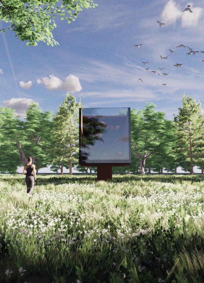 Burned Wood Facade and Elevated Serenity in a Quiet Retreat