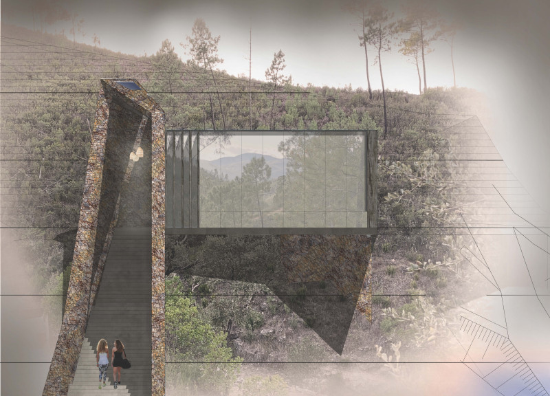 Natural Stone Facade Enhances Tranquility in Valley Retreat