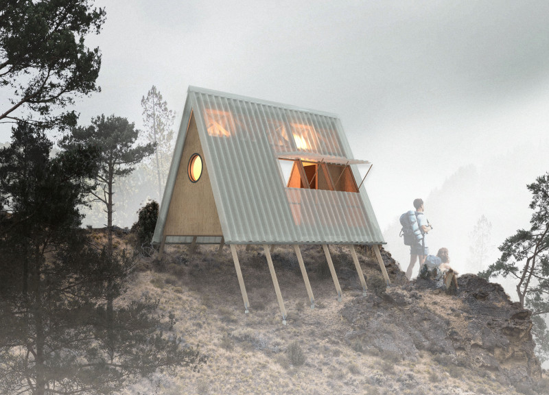 Elevated PVC Shelters Offering Serenity in Natural Landscapes