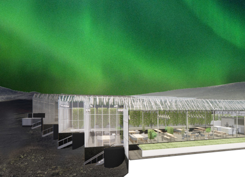 Sustainable Turf and Lava Stone Greenhouse for Local Food Production