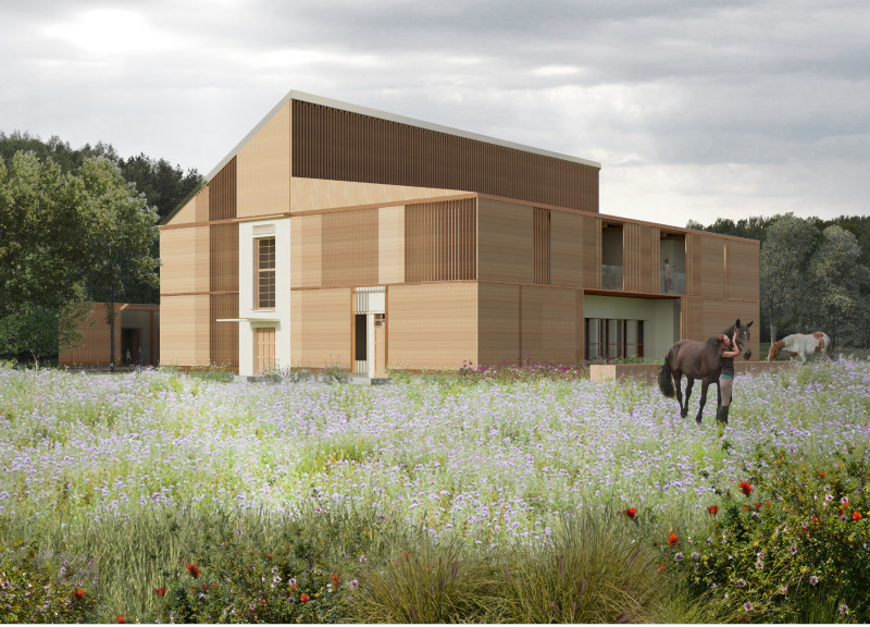 Dynamic Wooden Envelope Enhances Cultural Space Through Modular Design