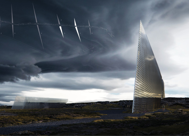 Charred Wood Shingles and Corten Steel Combine to Enrich Multifunctional Community Space