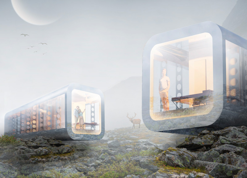 Glass-Enhanced Living Units with Sustainable Steel Framing