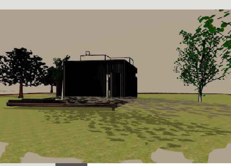 Bioclimatic Pergola and Cross-Laminated Timber in a Valley Meditation Cabin