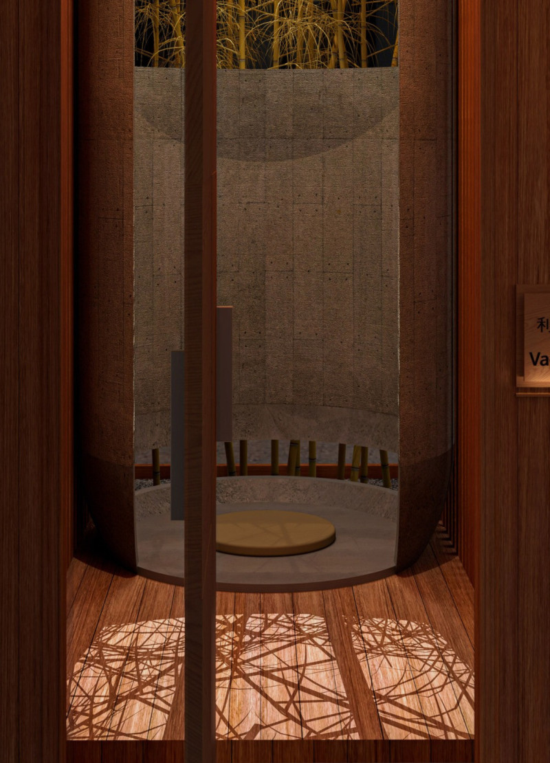 Bamboo Retreat for Individual Meditation in Urban Nature