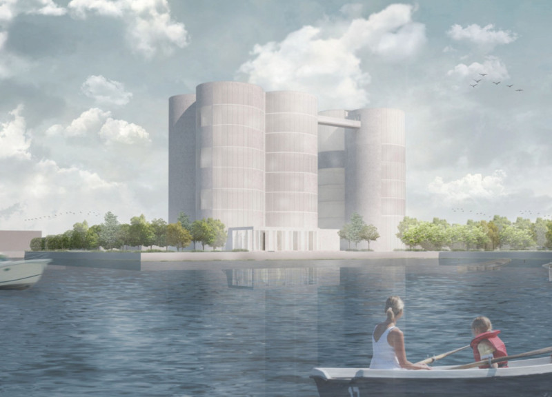 Repurposed Silos for Community Living in Urban Regeneration