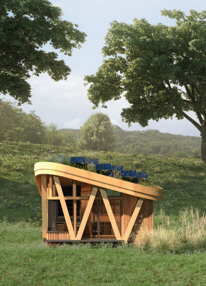 Biosolar Roof and Green Infrastructure for Flood-Resilient Living