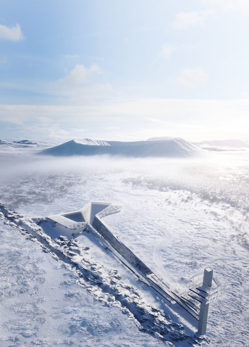 Charred Wooden Shingles and Local Stone Create a Camouflaged Shelter Nestled in Iceland's Landscape