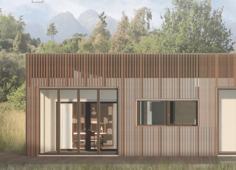 Rainwater Harvesting with Xlam Structures in Modular Living Spaces