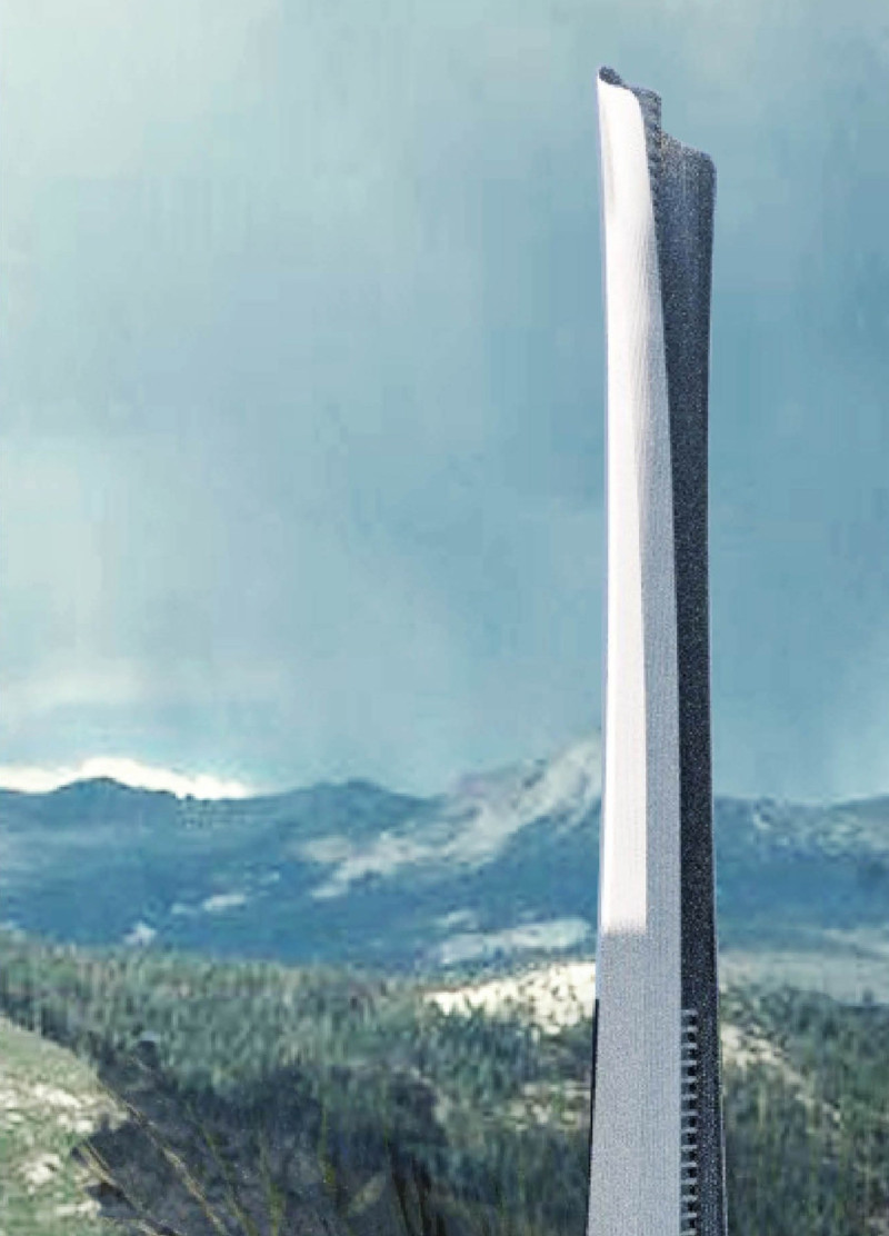 Spiral Structure with Glass Facade and Sustainable Timber Integration for Mental Health Reflection