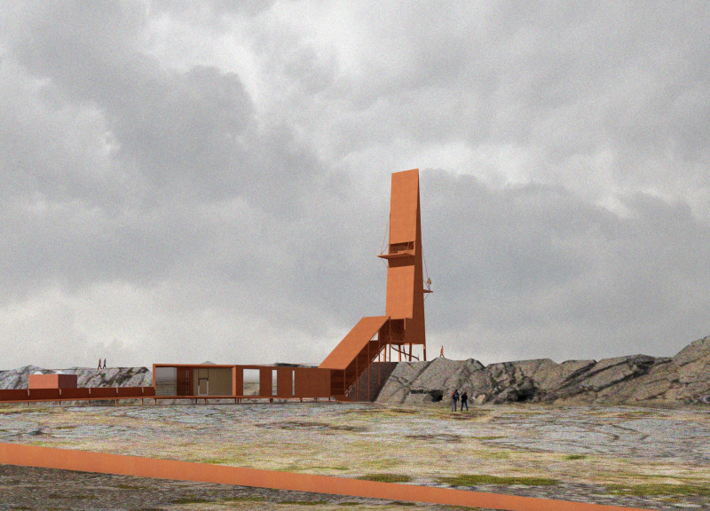 Charred Wooden Shingles and Green Roofs in a Versatile Community Hub