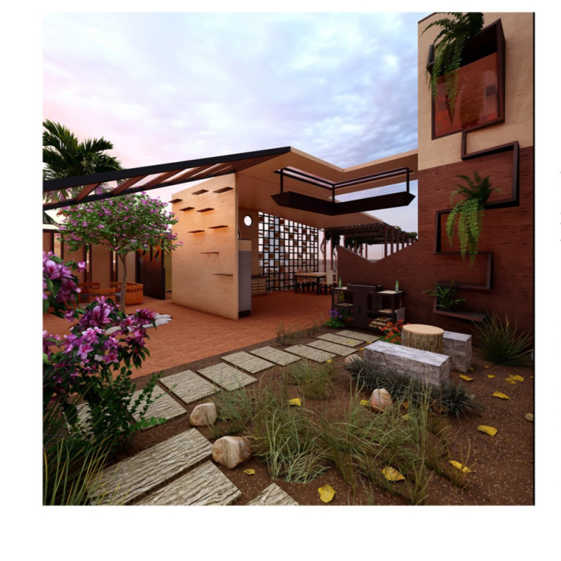 Wood and Glass Retreat Emphasizing Sunset Views by the Coast