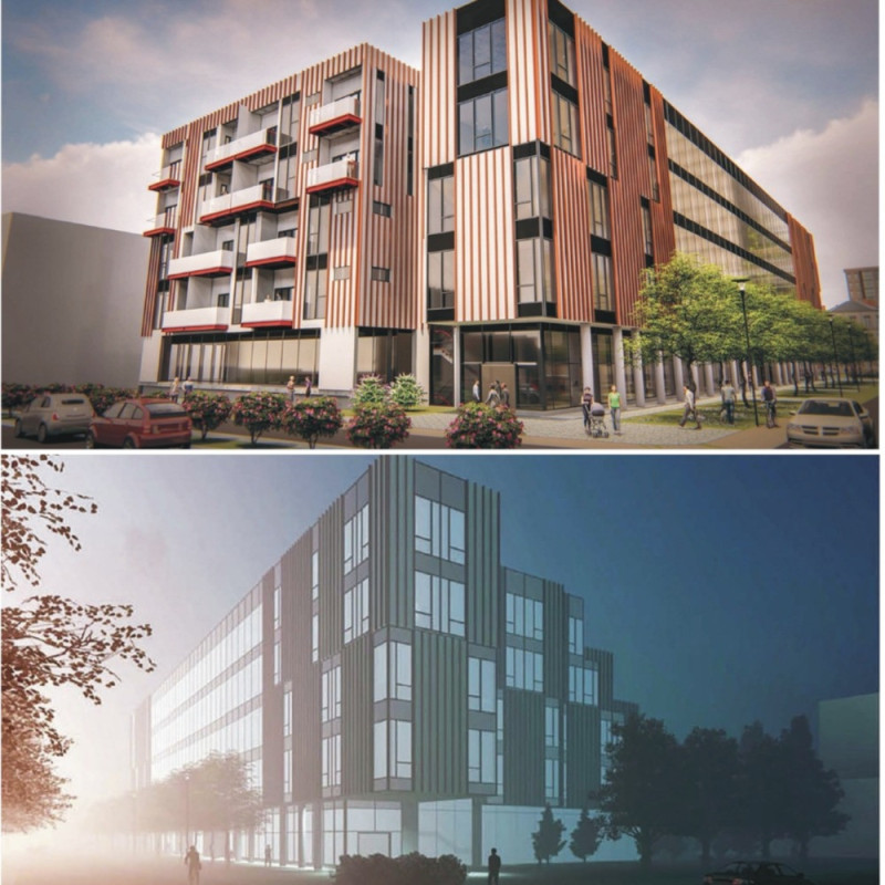 Papercrete Bricks and Natural Light Shape Affordable Urban Living