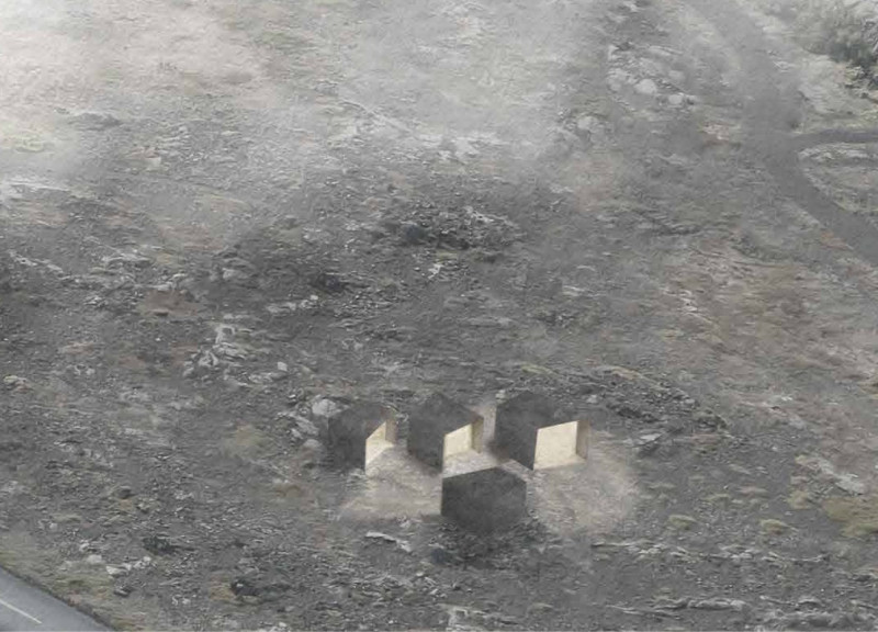 Basalt Glazing and Fragmented Monolith in Icelandic Landscapes