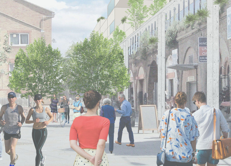 Reimagining Urban Living Above Railway Tracks with Flexible Community Spaces