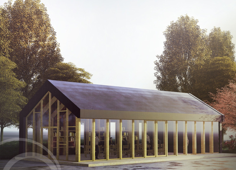 Natural Ventilation and Vegetable Gardens in a Concentric Community Layout