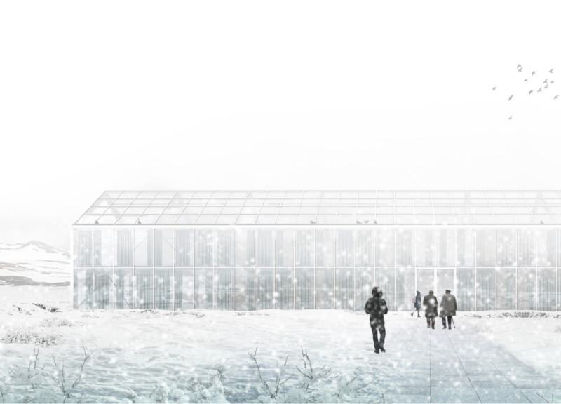 Thermal Glass Facade with Community Access in a Sustainable Cinema Hub