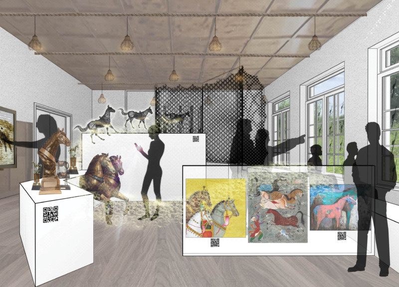 Holographic Engagement in a Nature-Inspired Equine Museum