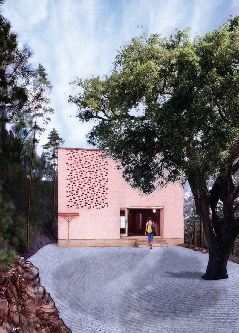 Cork Retreat Emphasizing Natural Light and Mindful Space