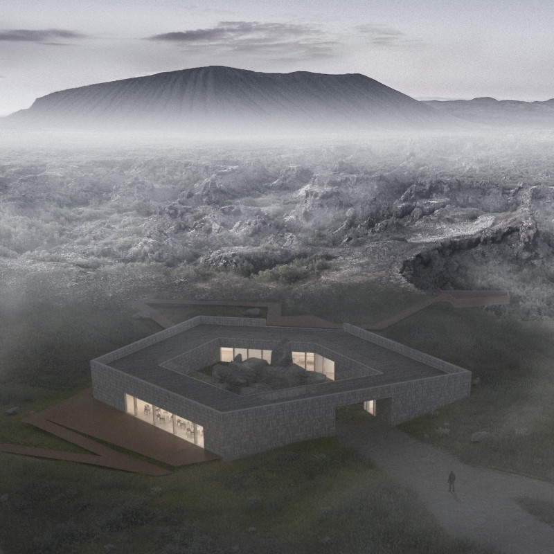 Basalt Forms and Circular Spaces Defined by Cultural Heritage