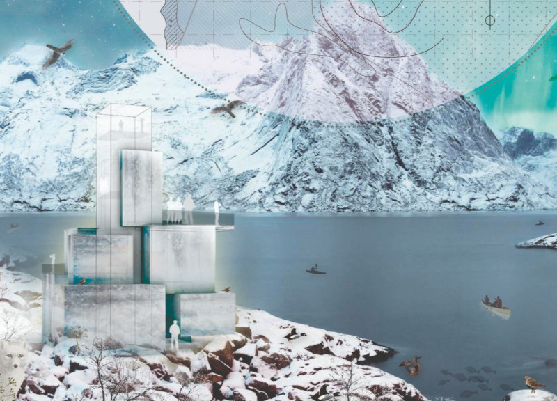 Tectonic Divides and Concrete Forms in a Visitor Center Environment