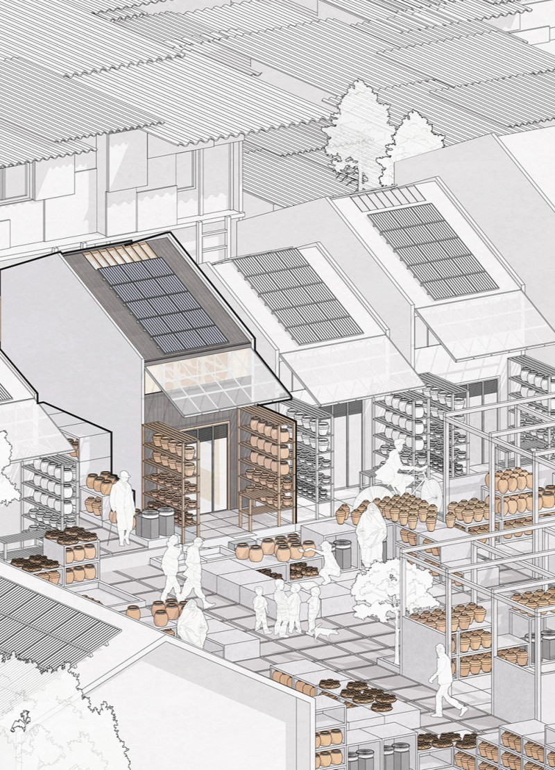 Sustainable Living with Solar Panels and Community Focus in Dharavi