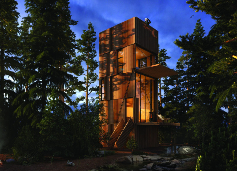 Glazed Surfaces and Biological Filters in Micro-Housing Design