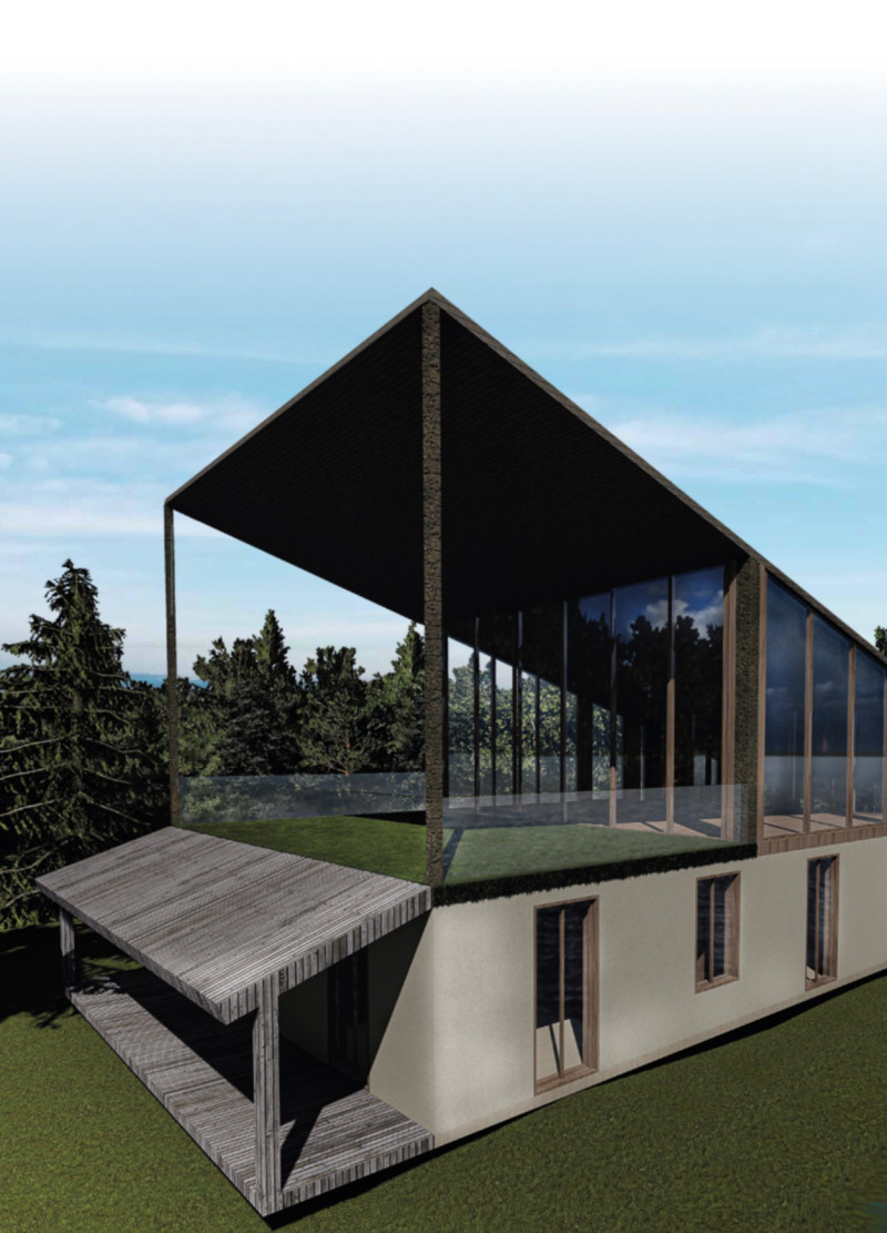 Ecological Integration with a Roof Garden Supporting Local Wildlife