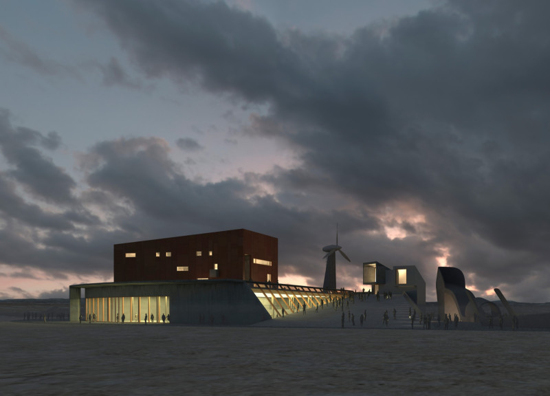 Cork Cladding and Panoramic Views Elevate a Community-Centered Space