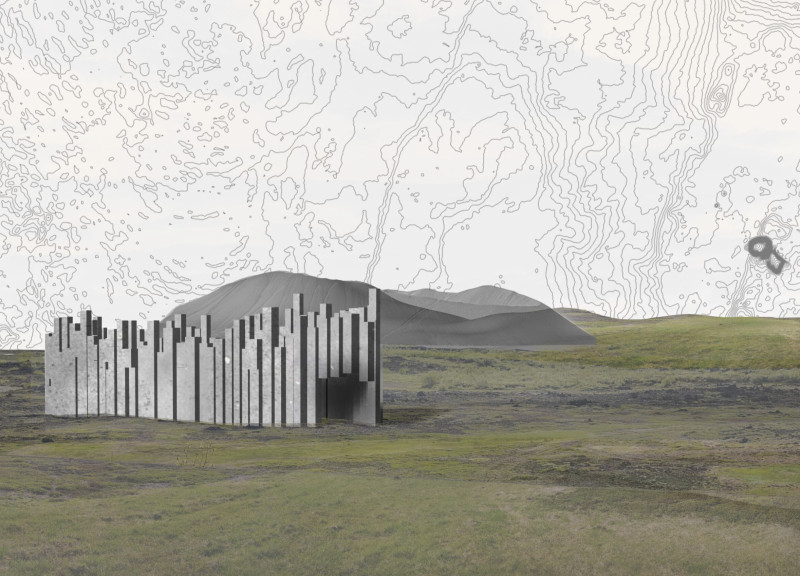 Basalt Columns and Natural Light in a Community-Centric Pavilion