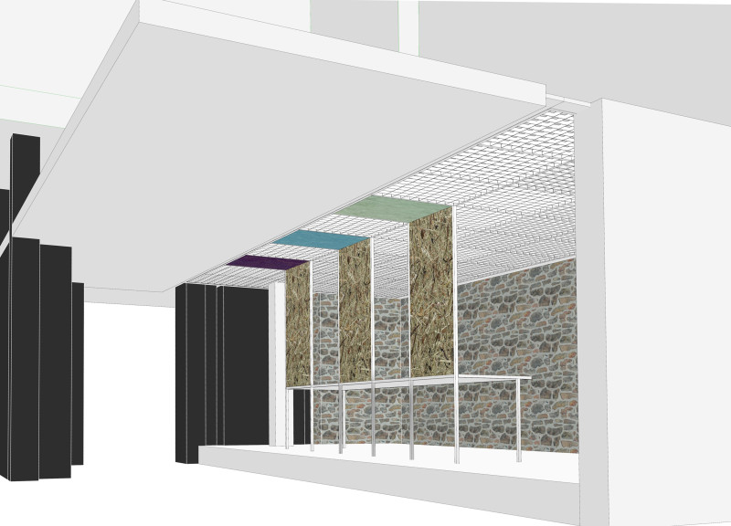 Sensory Experience in Natural Brown Surfaces and Lotus-Inspired Meditation Spaces