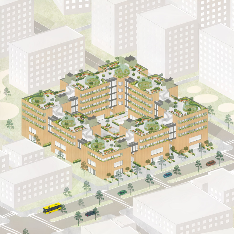 A Prefabricated Senior Living Facility