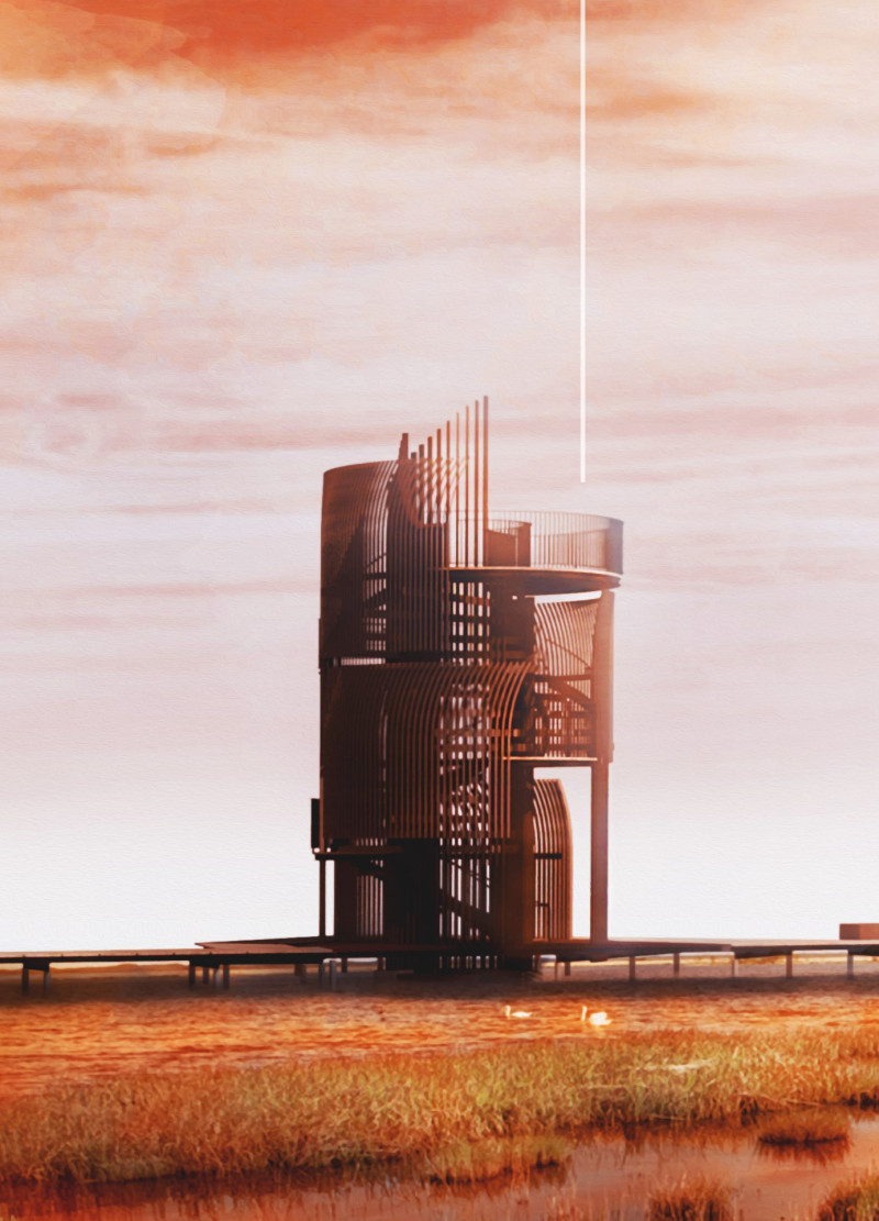 An Interactive Birdwatching Canopy Structure