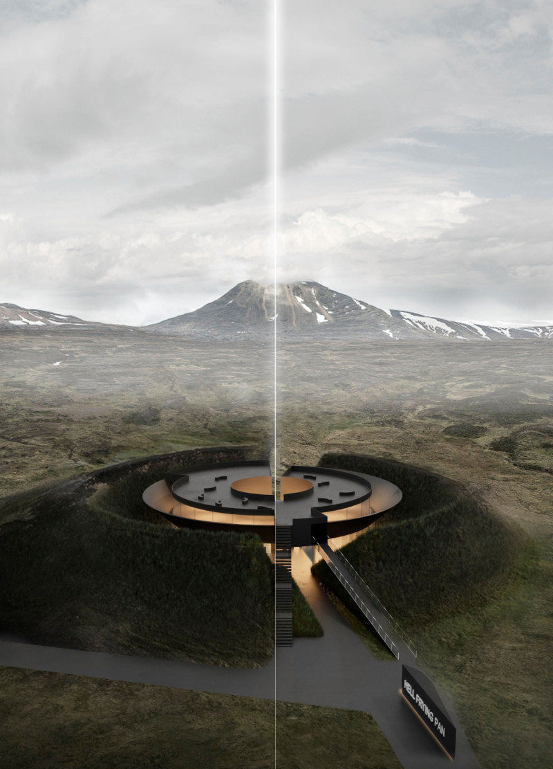 A Conical Museum Inspired by Volcanic Formations